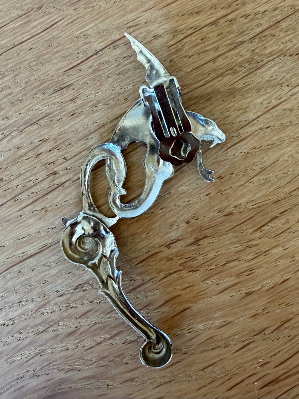 Rodarte Silver Dragon Ear Cuff - Picture 3 of 4